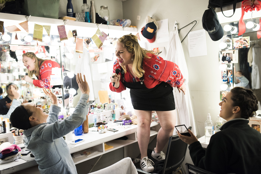 Sunset Boulevard- Broadway- Backstage- Katie Ladner