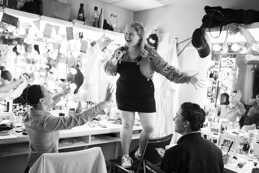Sunset Boulevard- Broadway- Backstage- Katie Ladner