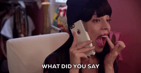 Leslie Kritzer GIF- Tacos for Hillary- What did you say GIF