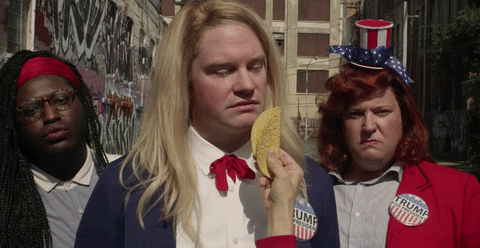 Leslie Kritzer GIF- Tacos for Hillary- Taco GIF