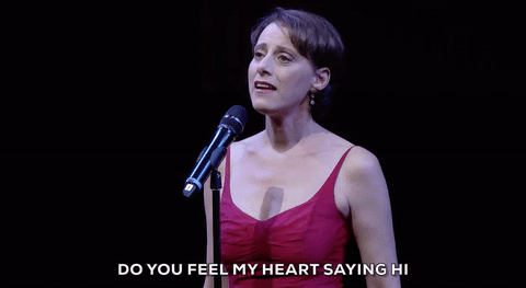 Judy Kuhn GIF- Fun Home GIF- Do You Hear My Heart Saying Hi GIF- Ring of Keys GIF