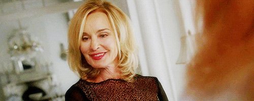 Jessica Lange GIF- Laughing GIF