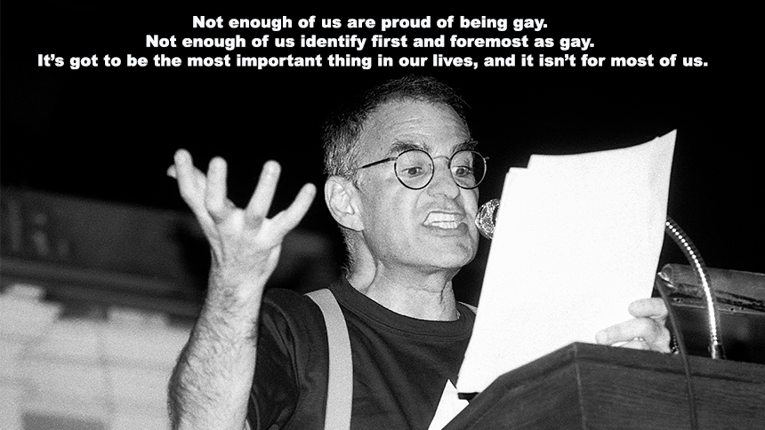 Larry Kramer- In Love and Anger- HBO- AIDS