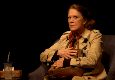 Linda Lavin GIF- Our Mother's Brief Affair- Glare GIF