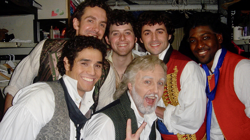 Max von Essen- Les Miserables- Enjolras- Backstage- Adam Jacobs- Broadway