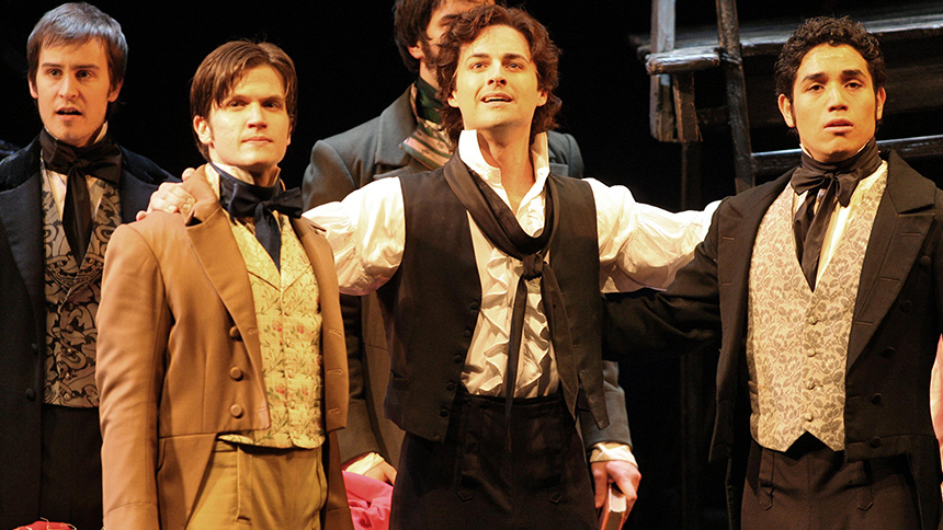 Max von Essen- Les Miserables- Enjolras- Adam Jacobs- broadway