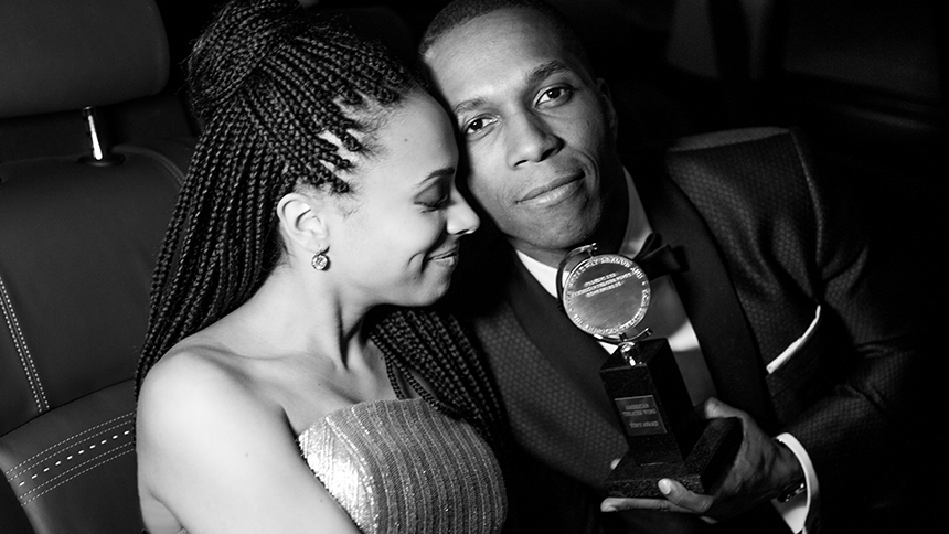 Hamilton- Tony Awards- Leslie Odom Jr-Nicolette Robinson