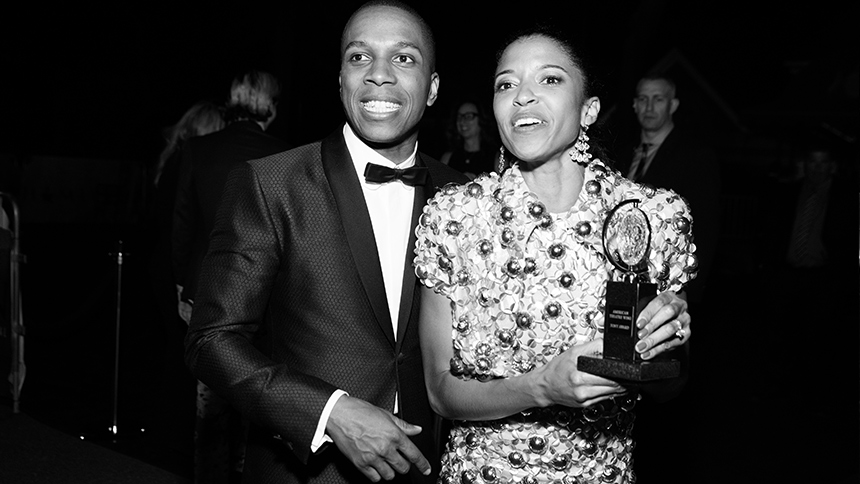 Hamilton- Tony Awards- Leslie Odom Jr- Renee Elise Goldsberry