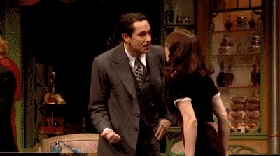 She Loves Me GIF- Laura Benanti GIF- Zachary Levi GIF