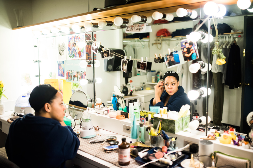 Spongebob Squarepants - Musical- Broadway-Backstage- Lilli Cooper- Sandy Cheeks