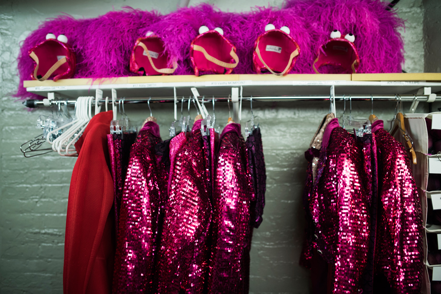 Spongebob Squarepants - Musical- Broadway-Backstage- Costumes