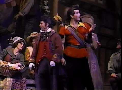 Beauty and the Beast GIF- Broadway GIF- Kiss GIF