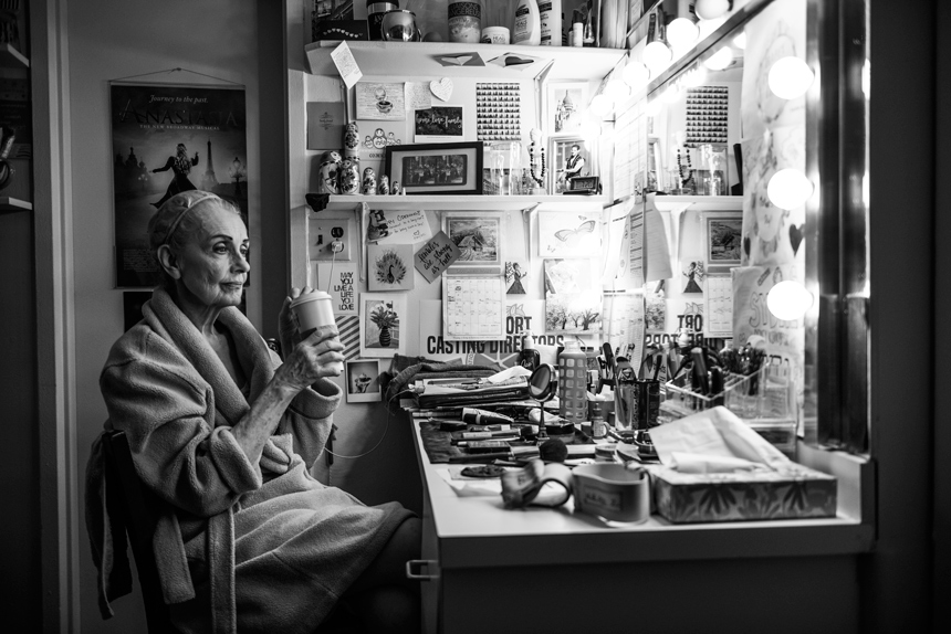 Mary Beth Peil- Anastasia - Musical- Broadway- Backstage