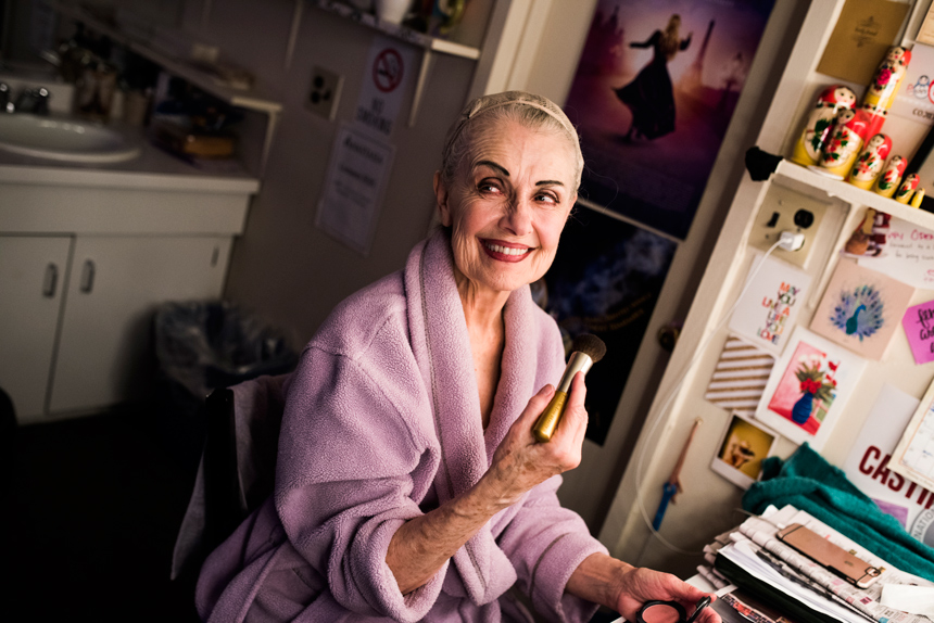 Mary Beth Peil- Anastasia - Musical- Broadway- Backstage