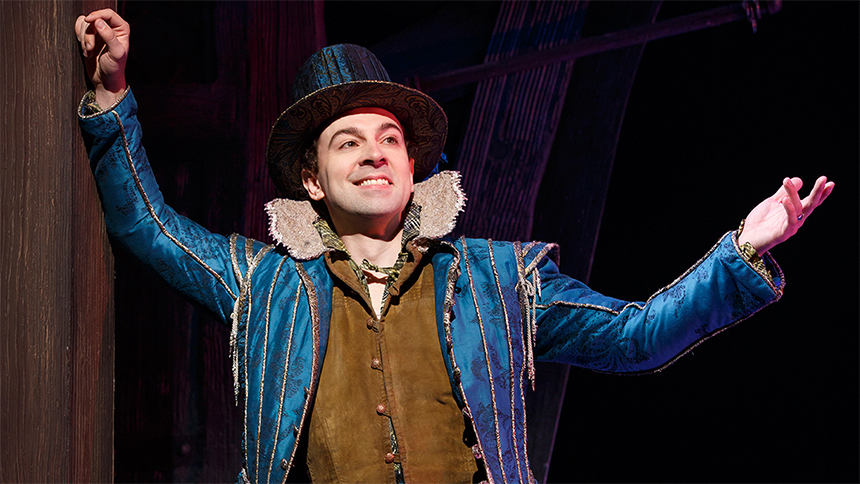 Rob McClure- Something Rotten- Broadway- Nick Bottom