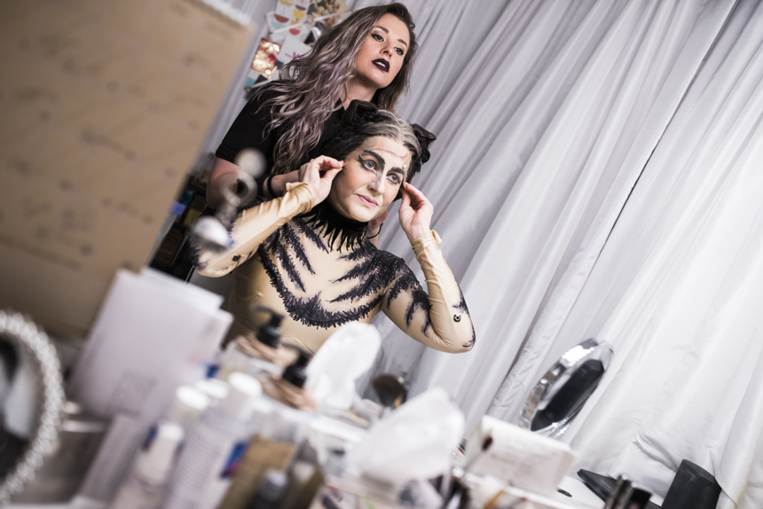 Cats- Broadway- Revival- Backstage- Mamie Parris- Grizabella