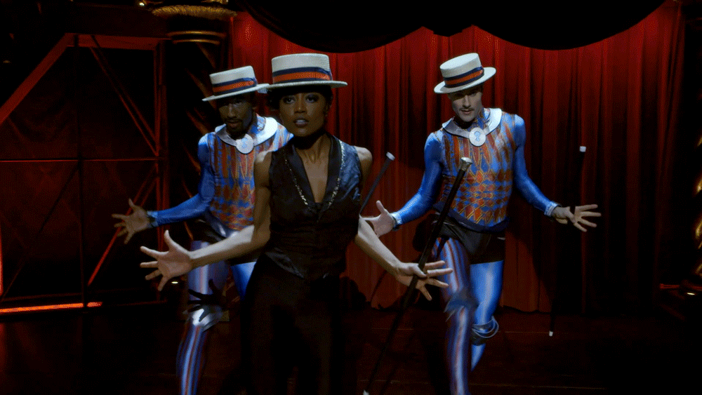 Pippin- Manson Trio- Patina Miller- GIF