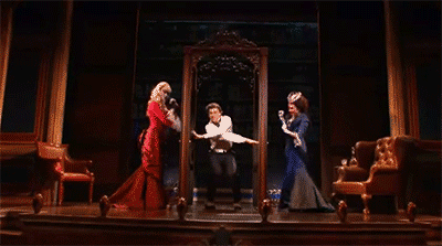 Bryce Pinkham- GIF- Gentleman's Guide- Broadway- Overextended GIF-