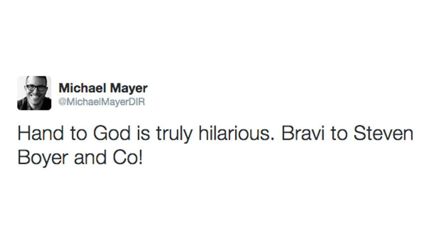 Michael Mayer- Hand to God- Broadway