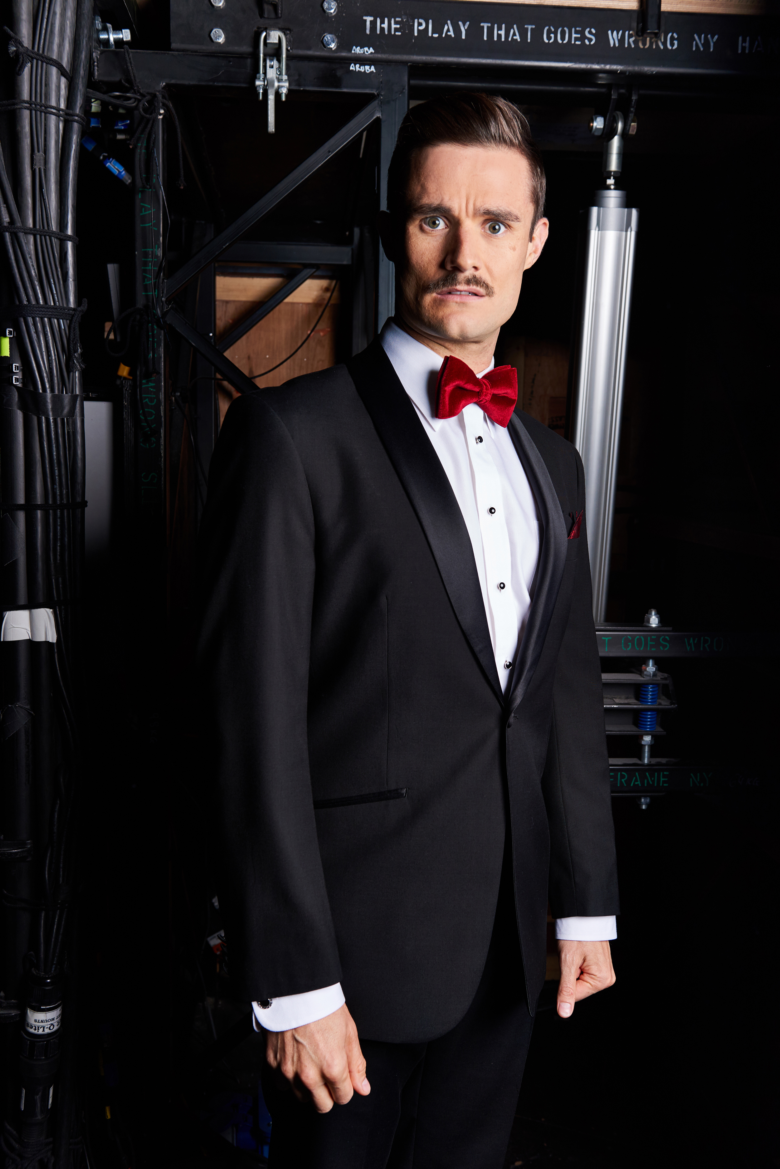 Mark Evans- The Play That Goes Wrong- Broadway