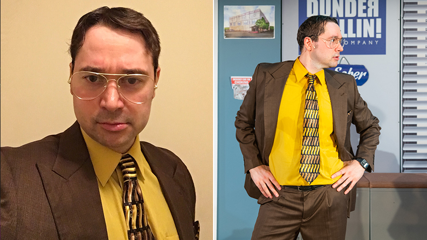 The Office Musical Parody-Off Broadway- Michael Santora (Dwight Schrute)