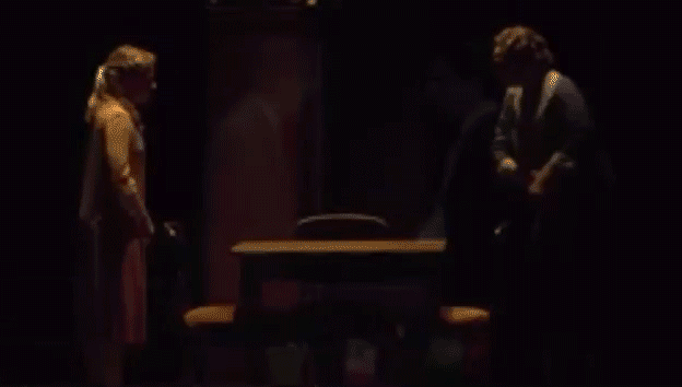 Glass Menagerie GIF- Movement - Cherry Jones- Celia Keenan-Bolger
