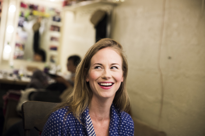 Kristen Martin- Nessarose- Wicked- Broadway- Musical- Backstage