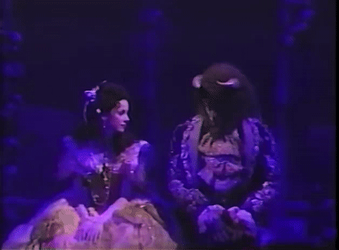 Beauty and the Beast GIF- Broadway GIF- Belle Beast