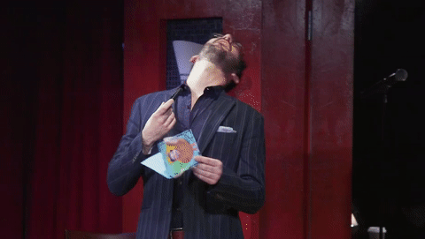 Max Crumm GIF- texting GIF- Hot Mess