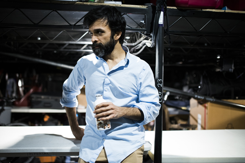 Great Comet Broadway Musical Backstage- Nick Choksi