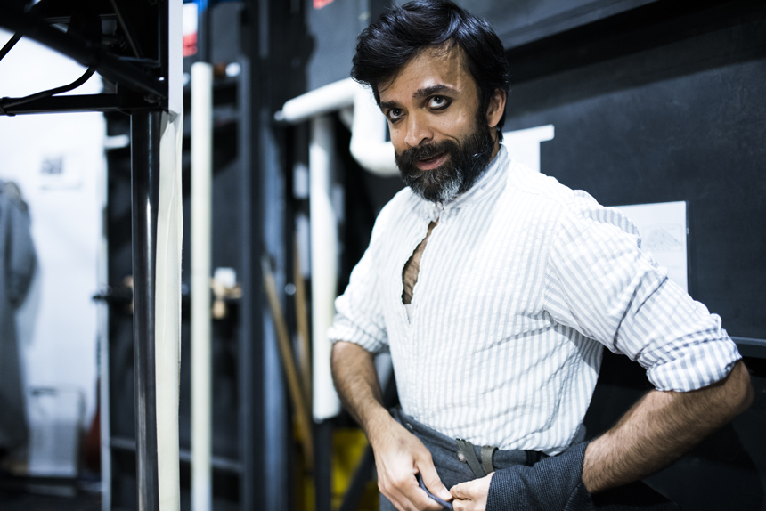 Great Comet Broadway Musical Backstage- Nick Choksi