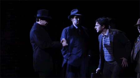 Nick Cordero - Gif- Bullets Over Broadway