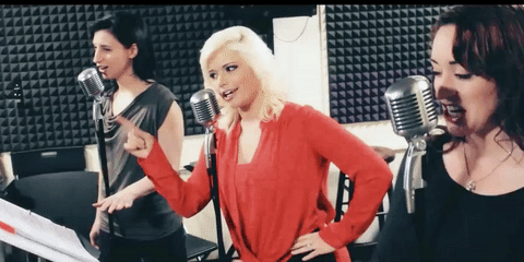 The New York Nightingales GIF- Finger wave GIF