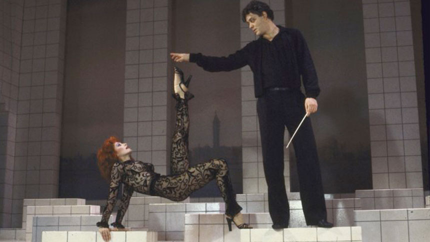 Nine- Broadway Cast- 1982- Anita Morris- Raul Julia
