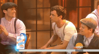 Paul Alexander Nolan GIF- Suspenders GIF- Bright Star GIF