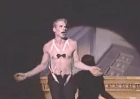 Norbert Leo Butz GIF- Cabaret GIF- Emcee GIF