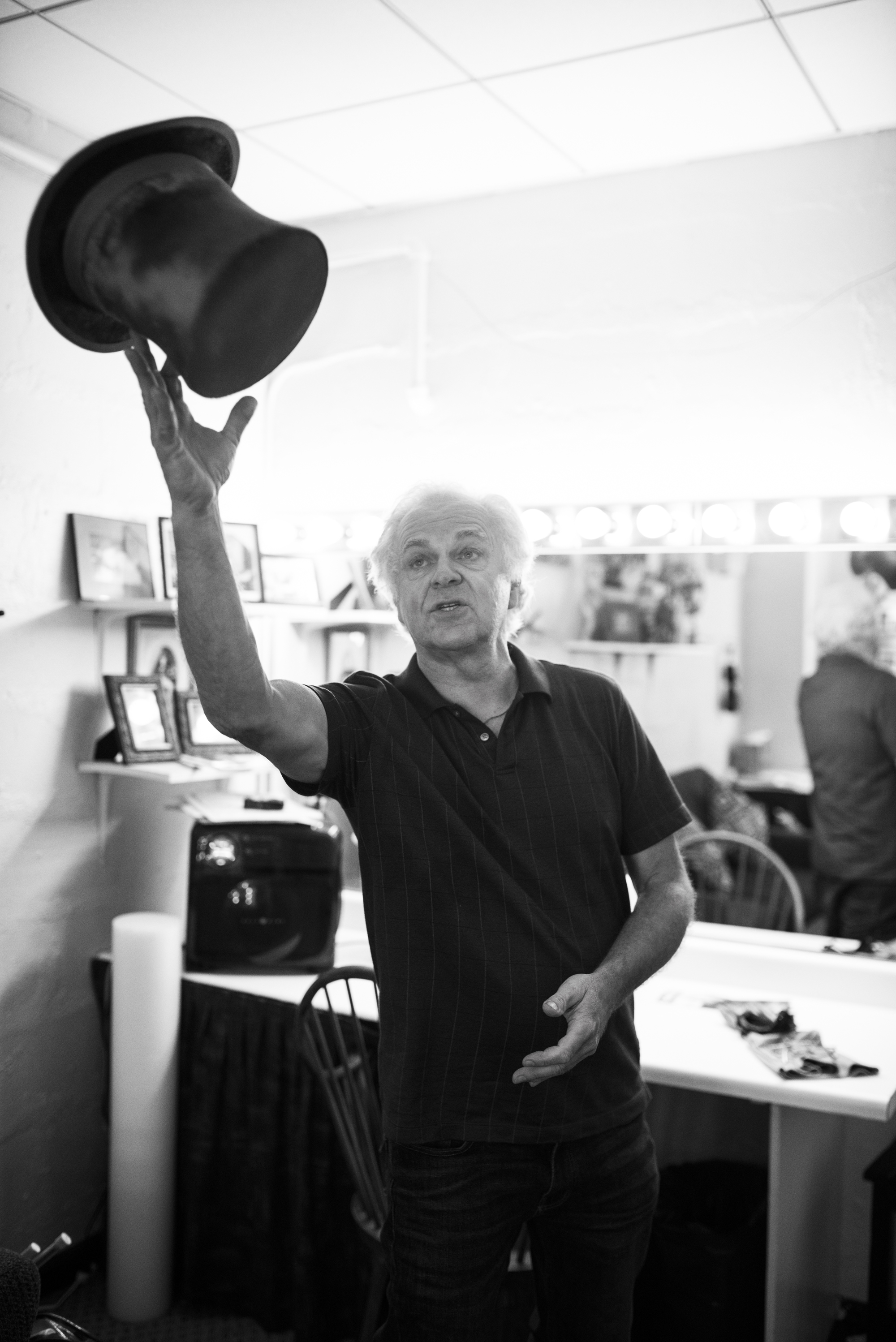P.J. Benjamin- The Wizard- Wicked- Broadway- Musical- Backstage
