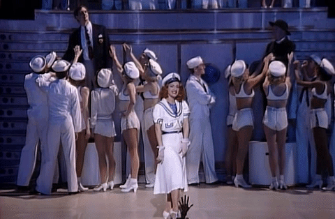 Patti LuPone GIF- Anything Goes GIF- Stocking GIF