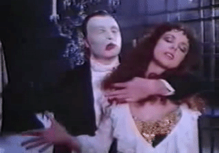 Michael Crawford GIF- Sarah Brightman GIF- Phantom of the Opera GIF