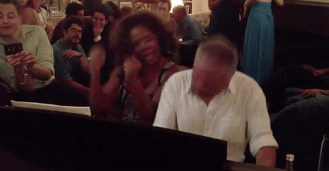 Tonya Pinkins GIF- Alan Menken GIF- Praise GIF