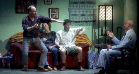 The Band's Visit GIF- Andrew Polk- John Cariani