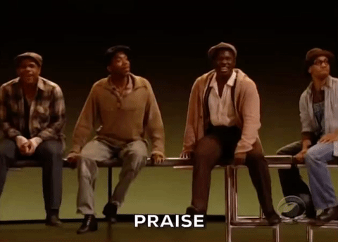 Joshua Henry GIF- Praise GIF