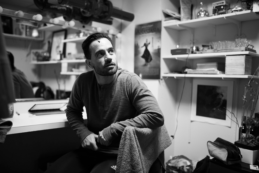 Ramin Karimloo- Anastasia - Musical- Broadway- Backstage