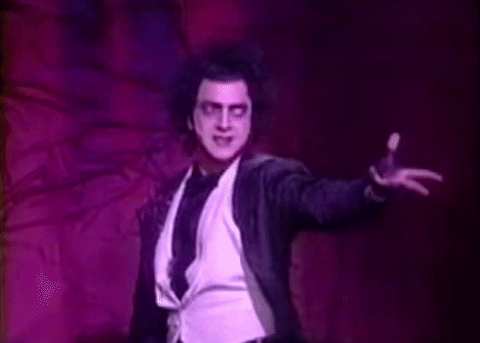 Raul Esparza GIF- Rocky Horror GIf- Riff Raff GIF