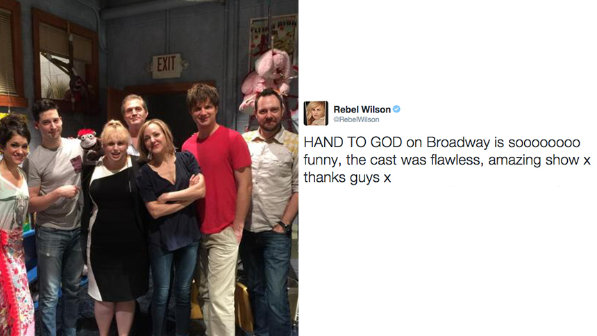 Rebel Wilson- Hand to God- Broadway