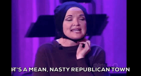 Christine Ebersole GIF- Grey Gardens GIF- Little Edie GIF- Mean Nasty Republican GIF