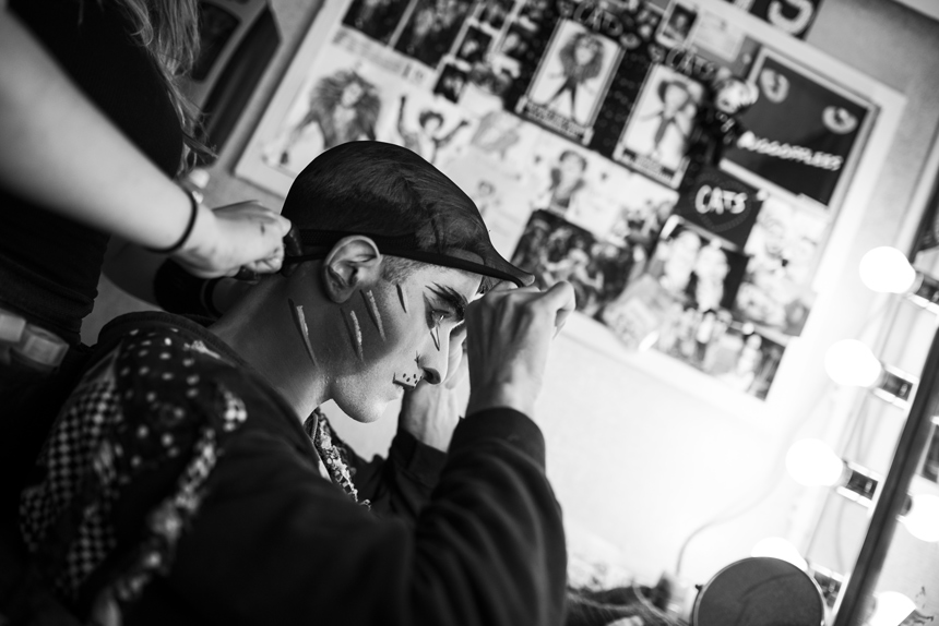 Cats- Broadway- Revival- Ricky Ubeda- Backstage- Dressing Room