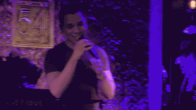 Robin de Jesus GIF- Where's my light GIF- Spotlight gif