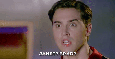 Ryan McCartan GIf - Victoria Justice GIF- Rocky Horror GIF