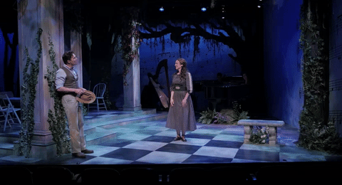 Ryan Silverman GIF- Melissa Errico GIF- Finian's Rainbow GIF